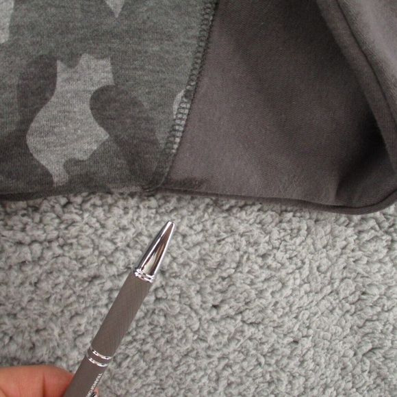 Colosseum Hoodie Arizona State University Sun Devils Womens M Gray Gold and Camo - Picture 13 of 16